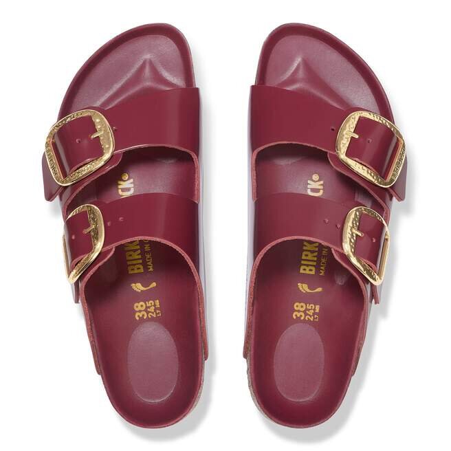 Arizona Big Buckle Natural Leather Patent Arizona Big Buckle Natural Leather Patent