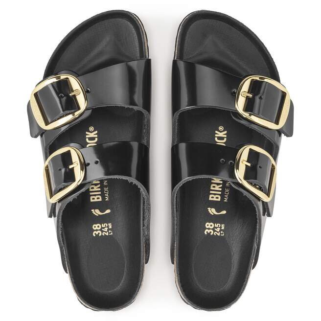 Arizona Big Buckle Natural Leather Patent Arizona Big Buckle Natural Leather Patent