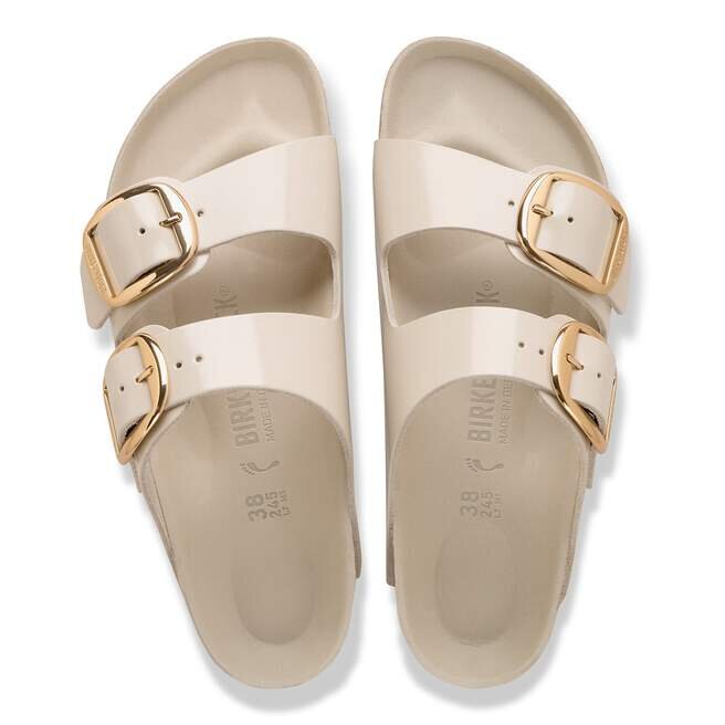 Arizona Big Buckle Natural Leather Patent Arizona Big Buckle Natural Leather Patent