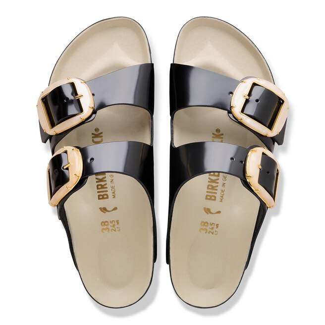 Arizona Big Buckle Natural Leather Patent Arizona Big Buckle Natural Leather Patent