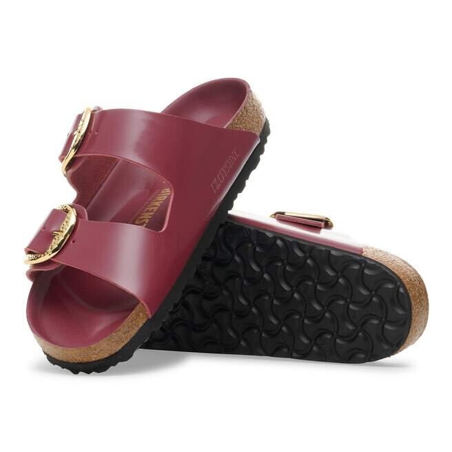 Arizona Big Buckle Natural Leather Patent Arizona Big Buckle Natural Leather Patent