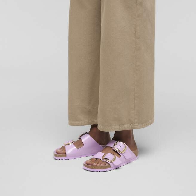 Arizona Big Buckle Natural Leather Patent Arizona Big Buckle Natural Leather Patent