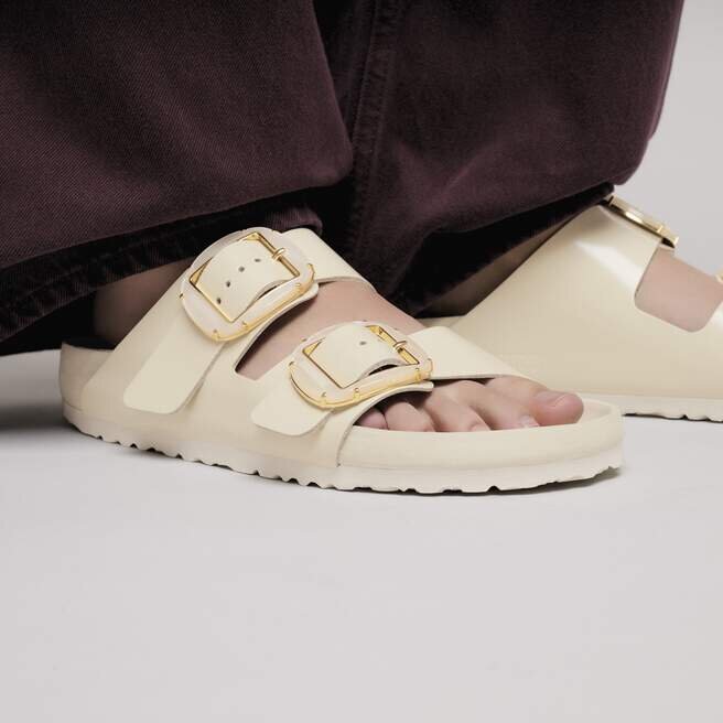 Arizona Big Buckle Natural Leather Patent Arizona Big Buckle Natural Leather Patent