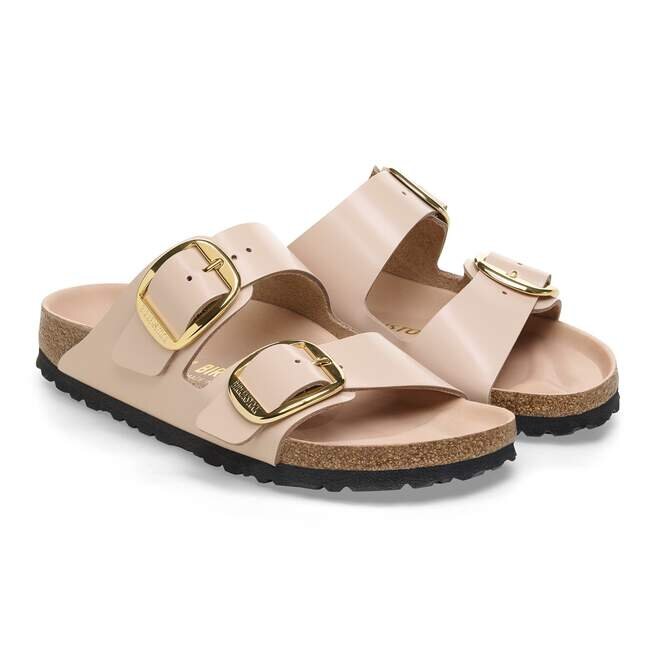 Arizona Big Buckle Natural Leather Patent Arizona Big Buckle Natural Leather Patent