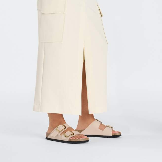 Arizona Big Buckle Natural Leather Patent Arizona Big Buckle Natural Leather Patent