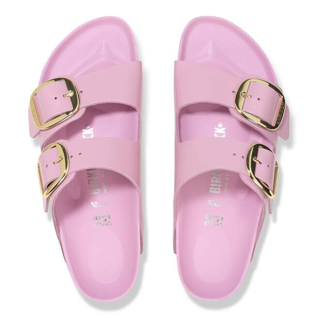 Arizona Big Buckle Natural Leather Patent High Shine Fondant Pink Arizona Big Buckle Natural Leather Patent High Shine Fondant Pink