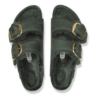 Arizona Big Buckle Shearling Natural Leather Oiled