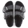 Arizona Big Buckle Shearling Natural Leather Oiled
