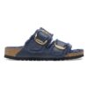 Arizona Big Buckle Shearling Natural Leather Oiled