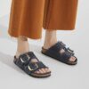 Arizona Big Buckle Shearling Natural Leather Oiled