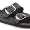 Arizona Big Buckle Shearling Natural Leather Oiled