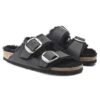 Arizona Big Buckle Shearling Natural Leather Oiled