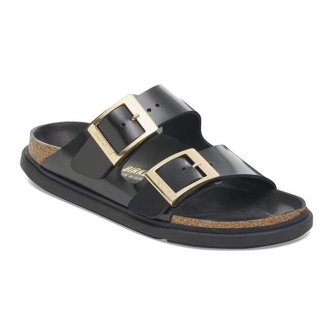Arizona Droplet Buckle Natural Leather Patent Arizona Droplet Buckle Natural Leather Patent