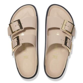 Arizona Droplet Buckle Natural Leather Patent