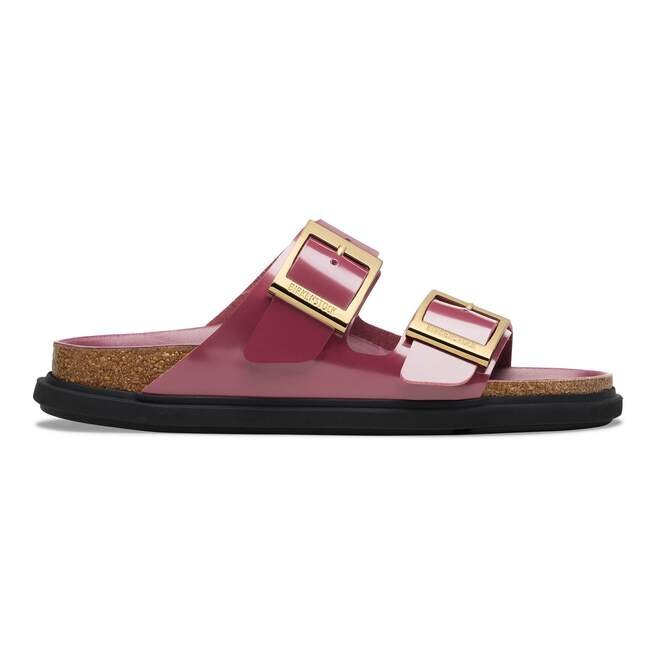 Arizona Droplet Buckle Natural Leather Patent Arizona Droplet Buckle Natural Leather Patent