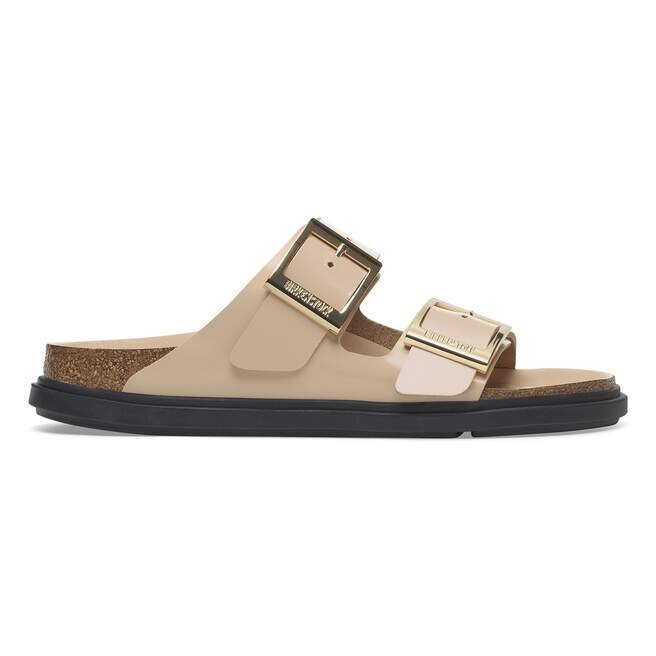 Arizona Droplet Buckle Natural Leather Patent Arizona Droplet Buckle Natural Leather Patent