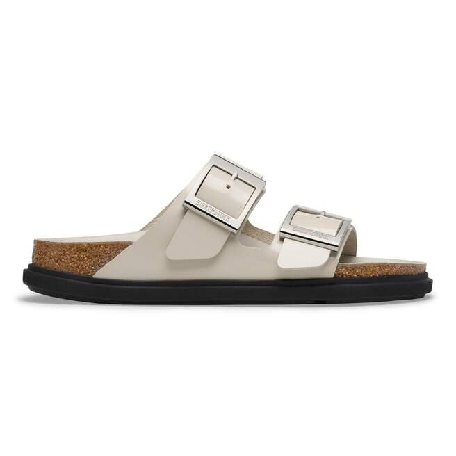 Arizona Droplet Buckle Natural Leather Patent Arizona Droplet Buckle Natural Leather Patent