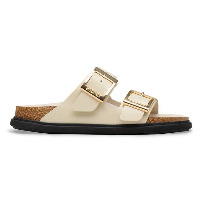 Arizona Droplet Buckle Natural Leather Patent Arizona Droplet Buckle Natural Leather Patent