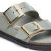 Arizona Droplet Buckle Natural Leather Patent Arizona Droplet Buckle Natural Leather Patent