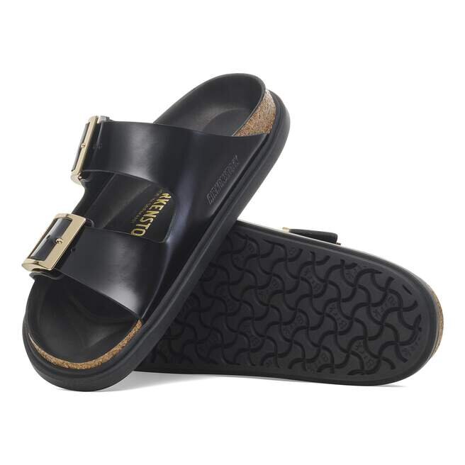 Arizona Droplet Buckle Natural Leather Patent Arizona Droplet Buckle Natural Leather Patent