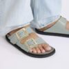 Arizona Droplet Buckle Natural Leather Patent Arizona Droplet Buckle Natural Leather Patent