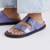 Arizona Droplet Buckle Natural Leather Patent Arizona Droplet Buckle Natural Leather Patent