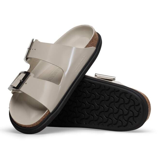 Arizona Droplet Buckle Natural Leather Patent Arizona Droplet Buckle Natural Leather Patent
