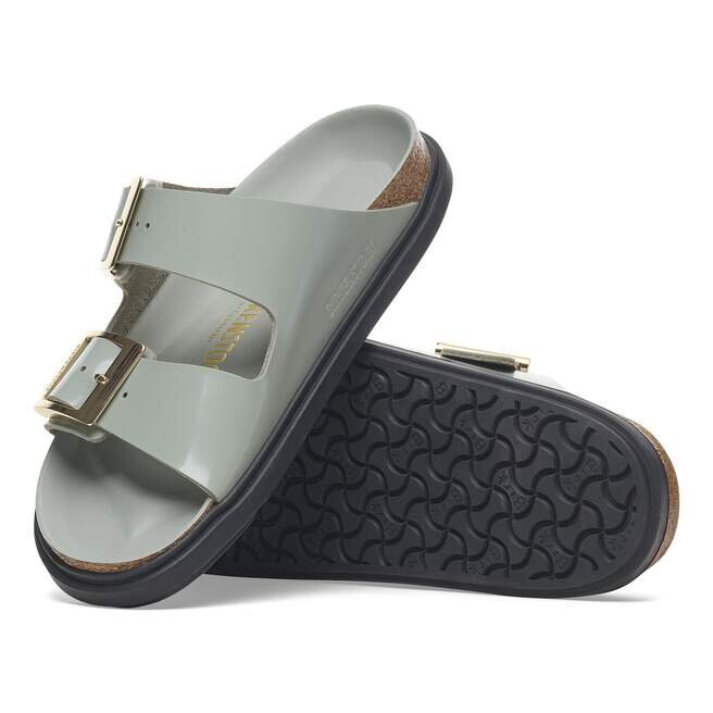 Arizona Droplet Buckle Natural Leather Patent Arizona Droplet Buckle Natural Leather Patent