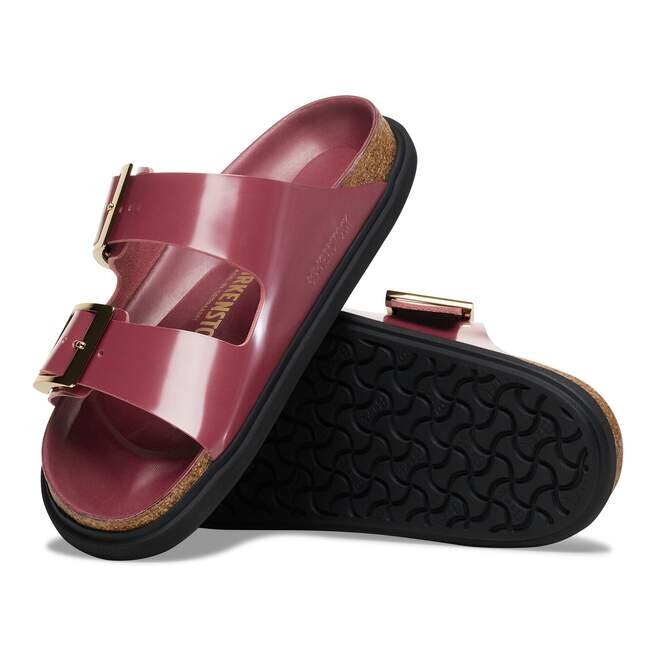 Arizona Droplet Buckle Natural Leather Patent Arizona Droplet Buckle Natural Leather Patent