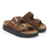 Arizona Platform Suede Leather Arizona Platform Suede Leather