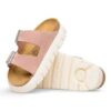 Arizona Platform Suede Leather