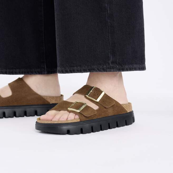 Arizona Platform Suede Leather Arizona Platform Suede Leather