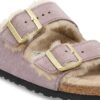 Arizona Shearling Suede Leather Fur