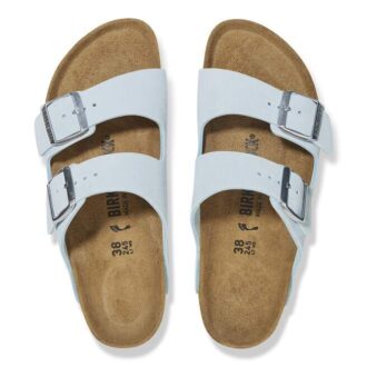 Arizona Suede Leather Baby Blue