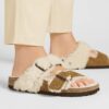Arizona Teddy Split Suede Leather Fur