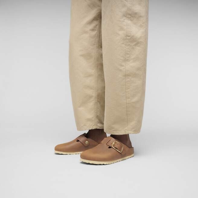Boston Big Buckle Natural Leather Oiled Boston Big Buckle Natural Leather Oiled