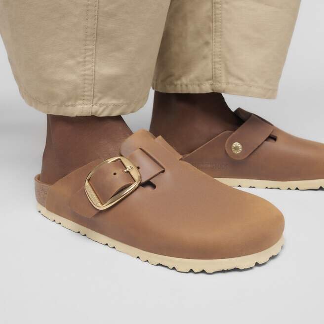 Boston Big Buckle Natural Leather Oiled Boston Big Buckle Natural Leather Oiled