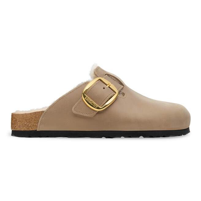 Boston Big Buckle Shearling Natural Leather Oiled Boston Big Buckle Shearling Natural Leather Oiled