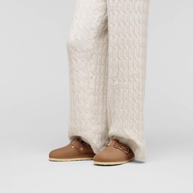 Boston Big Buckle Shearling Natural Leather Oiled Boston Big Buckle Shearling Natural Leather Oiled