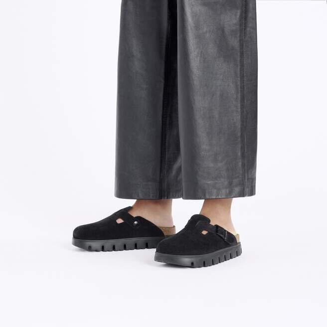 Boston Chunky Suede Leather Boston Chunky Suede Leather