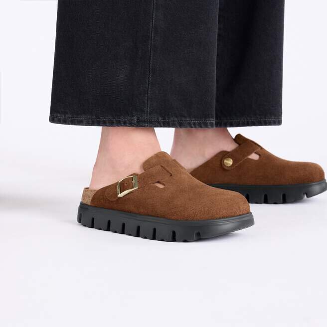 Boston Chunky Suede Leather Boston Chunky Suede Leather
