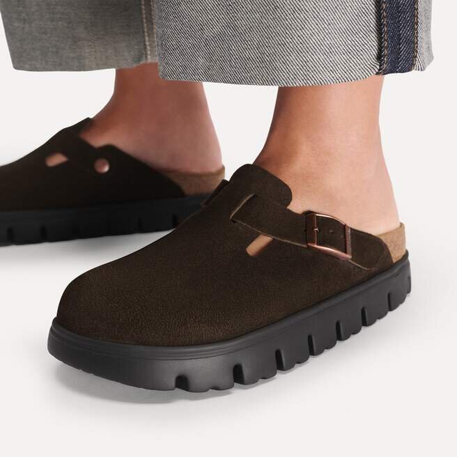 Boston Chunky Suede Leather Boston Chunky Suede Leather
