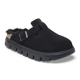 Boston Pap Chunky Shearling Suede Leather