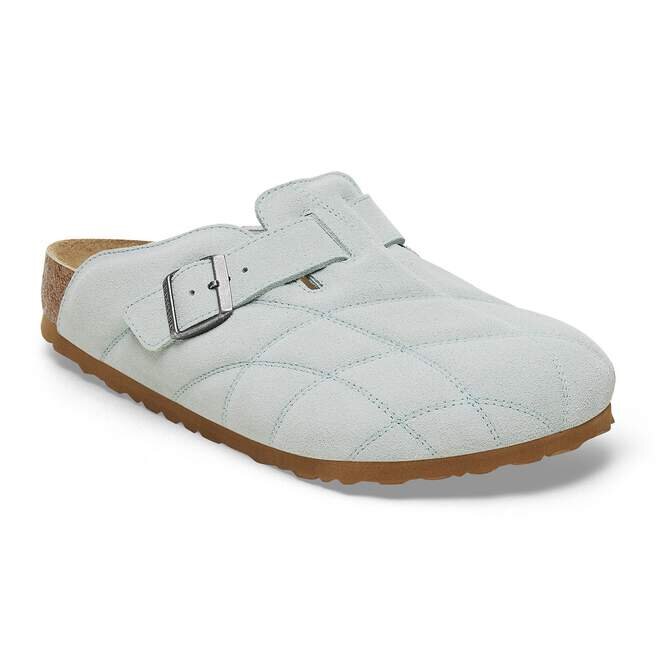 Boston Quilted Suede Leather Boston Quilted Suede Leather