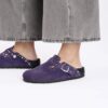 Boston Rivet Suede Leather