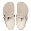 Boston Shearling Kids Suede Leather Fur