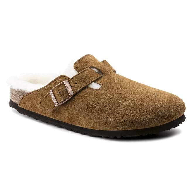Boston Shearling Suede Leather Boston Shearling Suede Leather
