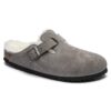 Boston Shearling Suede Leather Boston Shearling Suede Leather