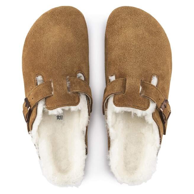 Boston Shearling Suede Leather Boston Shearling Suede Leather