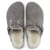 Boston Shearling Suede Leather Boston Shearling Suede Leather